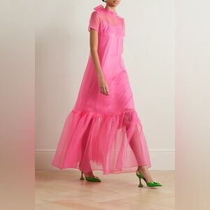 STAUD Pink Maxi Dress